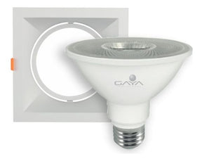 Spot Embutir Antiofuscante Branco Lâmpada 9w 4000k Irc 95