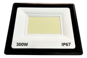 Refletor Led 300w Holofote Externo Ip67 Bivolt Branco Frio