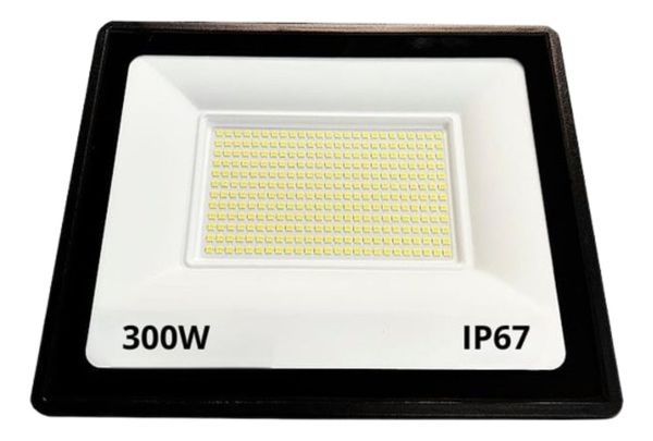Refletor Led 300w Holofote Externo Ip67 Bivolt Branco Frio