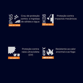 Caixa Para Proteção Ip65 Frisanco 09 Módulos