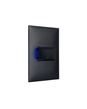 Conjunto 4x2 1 Interruptor Simples Preto Pial Plus - Legrand