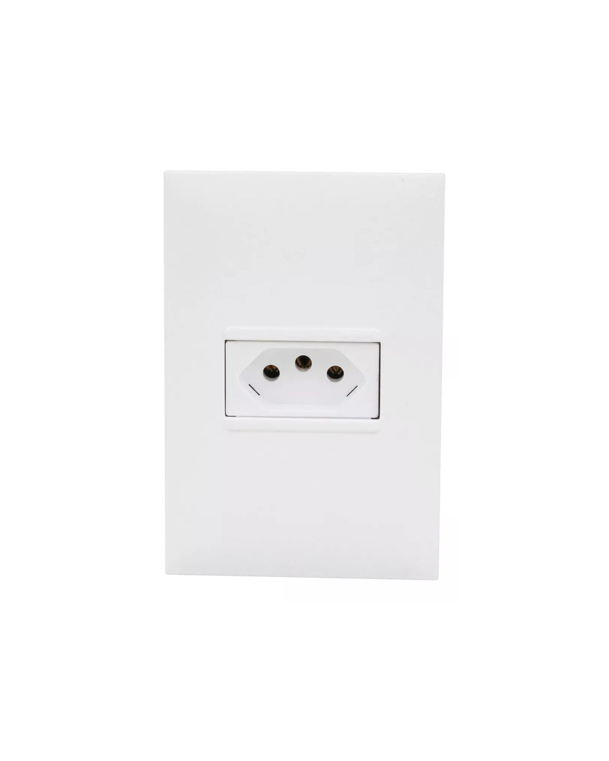 Conjunto 1 Tomada 4x2 2P+T 10A Branco Pial Plus - Legrand 615080BC