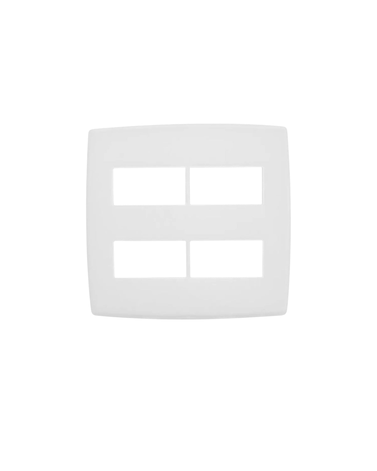 Placa 4x4 4 Postos Separados Pial Plus - Legrand 618514BC