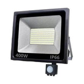 Refletor LED SMD 400w Branco-frio C/ Sensor de Presença