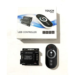 Controlador Dimmer para Led Controle Sem Fio Touch 12v/24v Rf 2.4g P/ Fita ou luminária de Led