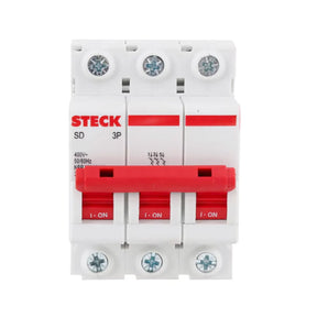 Disjuntor Din 3P Tripolar 32A - Steck