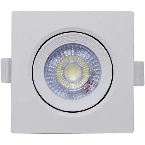 Spot Led 12w Embutir Redondo Dirigível Completo 6500k Cor Branco 110V/220V