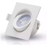 Spot Led 12w Embutir Redondo Dirigível Completo 6500k Cor Branco 110V/220V