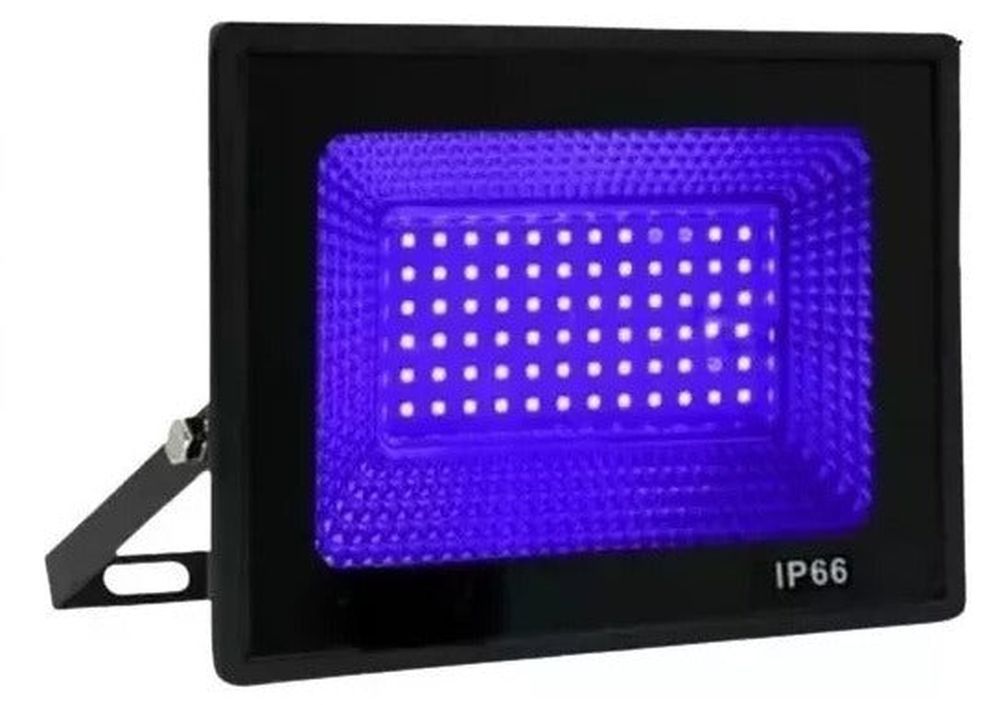 Refletor LED 200w Holofote SMD Azul Prova d'água